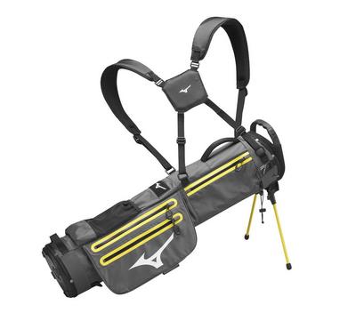 Mizuno BR-D2 Golf Stand Bag - Grey/Yellow