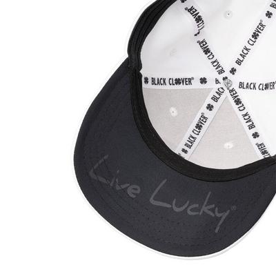 Black Clover Premium Clover Cap - White/Black - thumbnail image 6