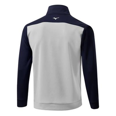 Mizuno Trace 1/4 Zip Golf Midlayer - Grey - thumbnail image 2