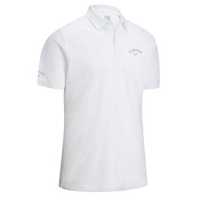 Callaway Tournament Golf Polo Shirt - Bright White