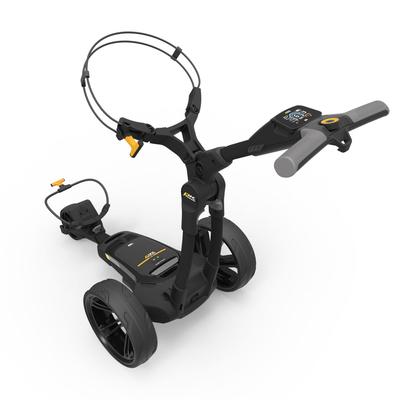 PowaKaddy CT6 Black Electric Golf Trolley 2023 - Extended Lithium with FREE Powakaddy Cart Bag