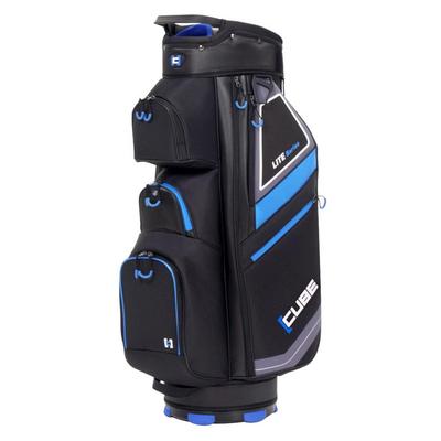 Cube Lite Series Golf Cart Bag - Black/Red Black