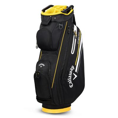 Callaway Chev 14 Plus Golf Cart Bag - Black/Golden Rod