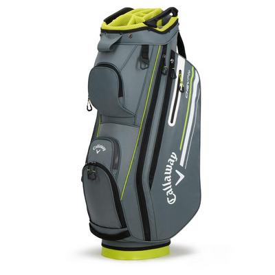 Callaway Chev 14 Plus Golf Cart Bag - Charcoal/Flu Yellow - thumbnail image 1