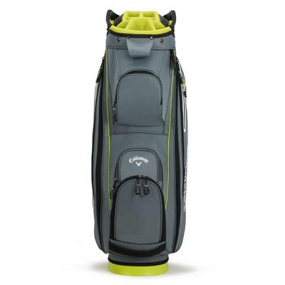 Callaway Chev 14 Plus Golf Cart Bag - Charcoal/Flu Yellow - thumbnail image 2