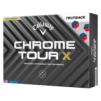 Callaway Chrome Tour X TruTrack Golf Balls - White