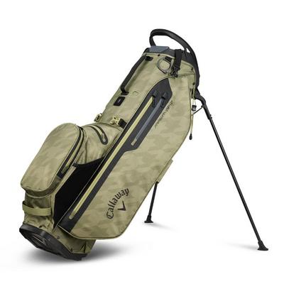 Callaway Fairway C HD Waterproof Golf Stand Bag - Olive Houndstooth - thumbnail image 1