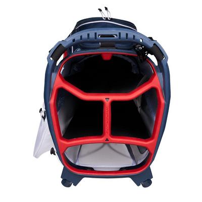 Callaway Hyperlite Zero Double Strap Golf Stand Bag - Navy/White/Red - thumbnail image 4