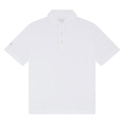 Callaway Junior Tournament Golf Polo Shirt - Bright White
