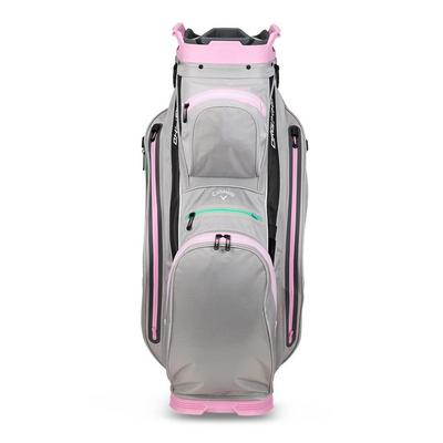 Callaway Org 14 HD Waterproof Golf Cart Bag - Grey/Pink - thumbnail image 4