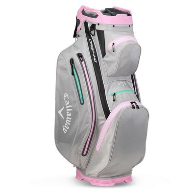 Callaway Org 14 HD Waterproof Golf Cart Bag - Grey/Pink - thumbnail image 5