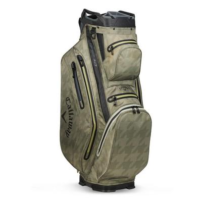 Callaway Org 14 HD Waterproof Golf Cart Bag - Olive Houndstooth - thumbnail image 5