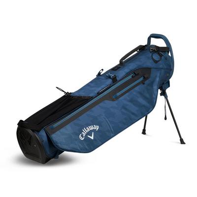 Callaway Par 3 HD Waterproof Golf Pencil Stand Bag - Navy Houndstooth