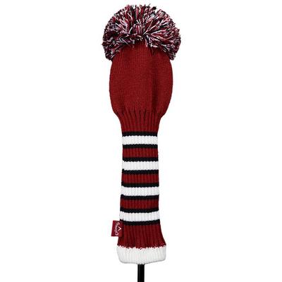 Callaway Pom Pom Driver Headcover - Cardinal Red - thumbnail image 2
