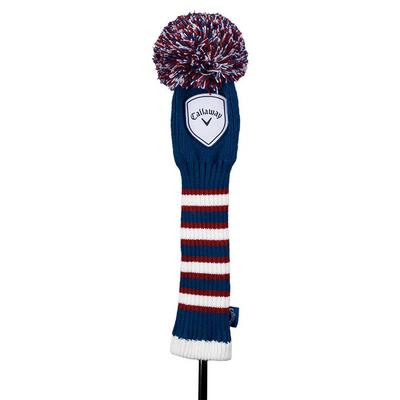 Callaway Pom Pom Driver Headcover - Deep Sea Blue