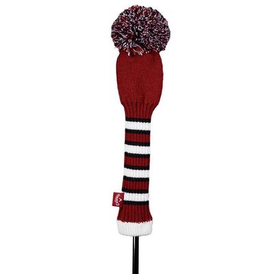 Callaway Pom Pom Fairway Headcover - Cardinal Red - thumbnail image 2