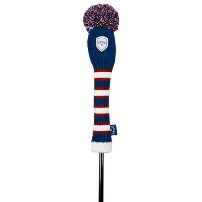 Callaway Pom Pom Hybrid Headcover - Deep Sea Blue