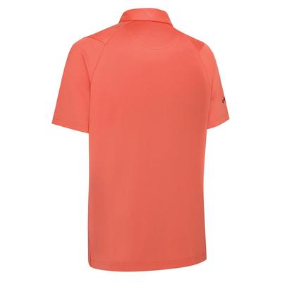 Callaway SS Solid Swing Tech Golf Polo Shirt - Spiced Coral - thumbnail image 2
