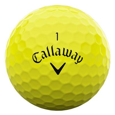 Callaway Supersoft Golf Balls - Yellow - thumbnail image 4