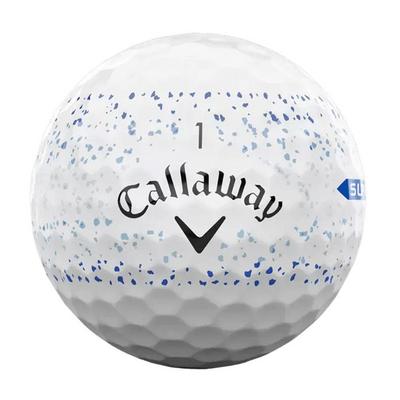 Callaway Supersoft Splatter Golf Balls - Blue - thumbnail image 3