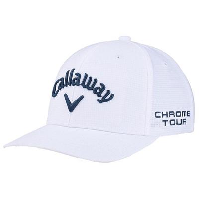 Callaway Tour Authentic Performance Pro Cap White Red Click Golf