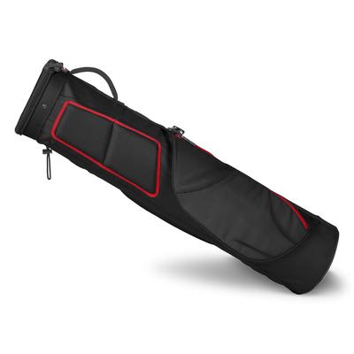 Titleist Carry Golf Pencil Bag - Black/Black/Red - thumbnail image 3
