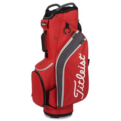 Titleist Cart 14 Golf Cart Bag - Dark Red/Graphite/Grey