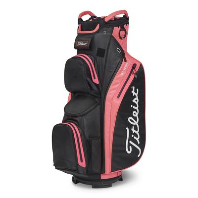 Titleist Cart 14 StaDry Golf Cart Bag - Black/Candy