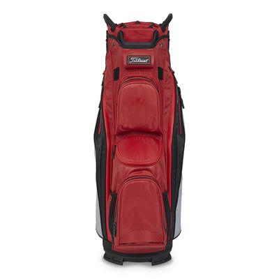 Titleist Cart 14 StaDry Golf Cart Bag - Dark Red/Grey - thumbnail image 3
