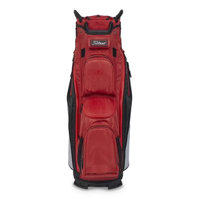 Titleist Cart 14 StaDry Golf Cart Bag - Dark Red/Grey