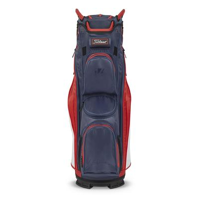 Titleist Cart 14 StaDry Golf Cart Bag - Navy/Red/White - thumbnail image 3