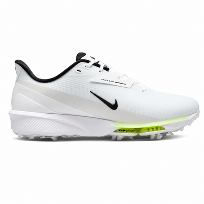 Nike NEXT% Tour 3 Spiked Golf Shoes - White/Black Phantom