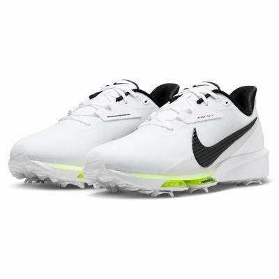 Nike NEXT% Tour 3 Spiked Golf Shoes - White/Black Phantom - thumbnail image 4