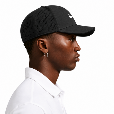 Nike Dri-Fit ADV Golf Cap - Black - thumbnail image 2