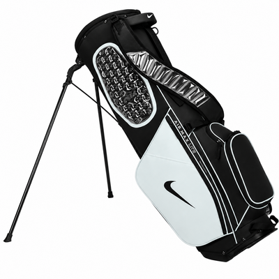 Nike Air Max Lite Golf Stand Bag - Black/Platinum - thumbnail image 2