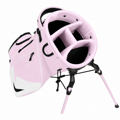 Nike Air Max Lite Golf Stand Bag - Pink Foam/Sail/Black - thumbnail image 2
