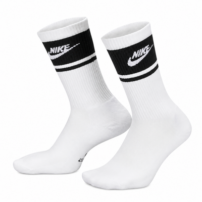 Nike Everyday Elevated Golf Socks (3 Pairs) - White/Black