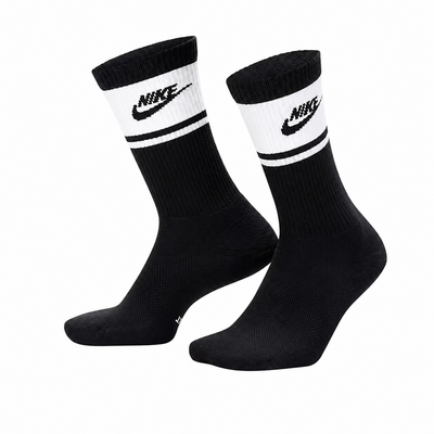 Nike Everyday Elevated Golf Socks (3 Pairs) - Black/White