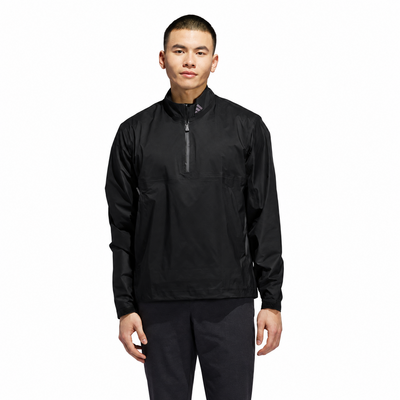 Climaproof Half Zip Waterproof Jacket - Black - thumbnail image 2