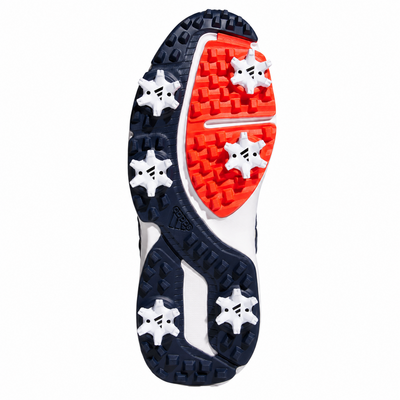 adidas Tour360 BOA Junior Golf Shoes - White/Navy/Lucid Red - thumbnail image 3
