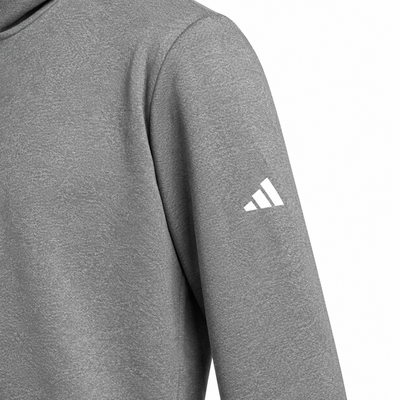 adidas CLIMAWARM Junior Golf Hoodie - Grey Three - thumbnail image 4