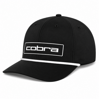 Cobra Tour Tech Rope Golf Cap Black