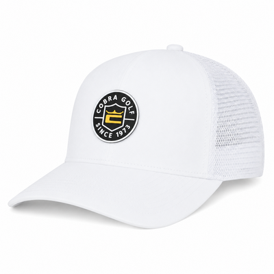 Cobra Shield Trucker Golf Cap White