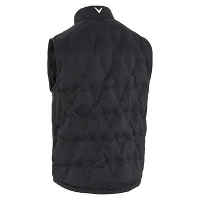Callaway Chev Quilted Golf Vest - Black - thumbnail image 2