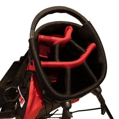 Cobra Signature Golf Stand Bag - Bright White/High Risk Red/Black - thumbnail image 4