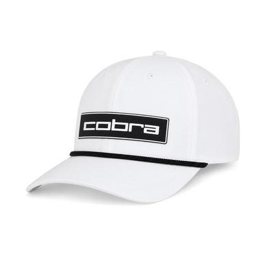 Cobra Tour Tech Rope Golf Cap White