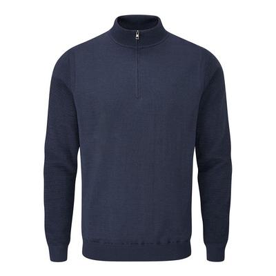 Ping Croy Lined Half Zip Golf Sweater - Oxford Blue