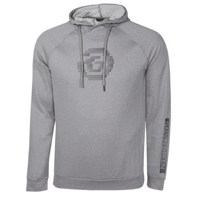 Galvin Green Desmond INSULA Golf Hoodie - Grey Melange