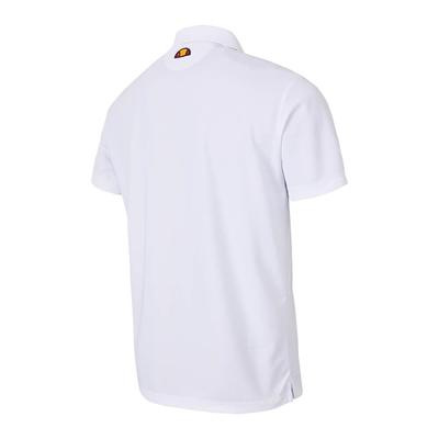 Ellesse Bertola Men's Golf Polo Shirt - White - thumbnail image 2