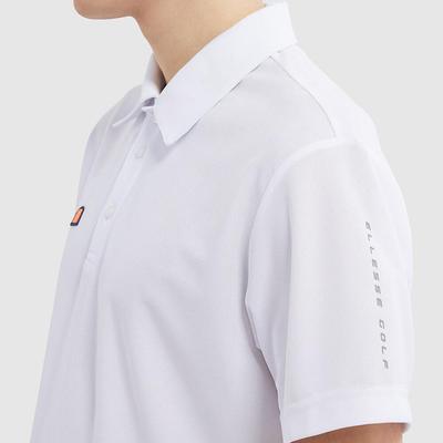 Ellesse Bertola Men's Golf Polo Shirt - White - thumbnail image 5